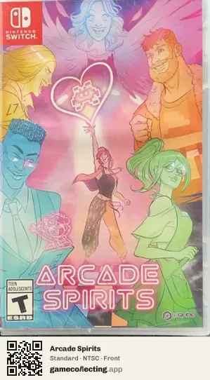Arcade Spirits Nintendo Switch, NTSC box front