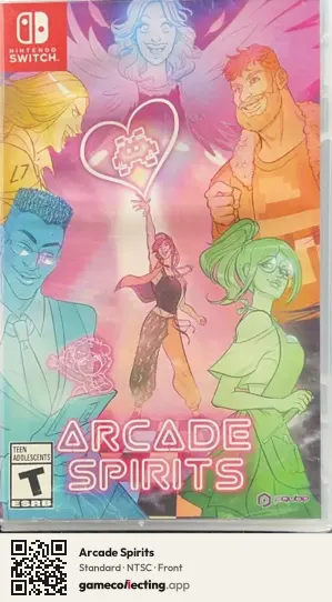 Arcade Spirits Nintendo Switch, NTSC box front