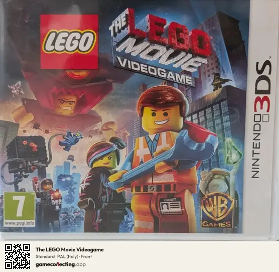 The LEGO Movie Videogame Nintendo 3DS, Italy box front