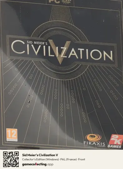 Sid Meier's Civilization V Computer, France box front