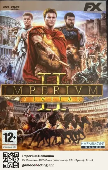 Imperium Romanum Computer, Spain box front