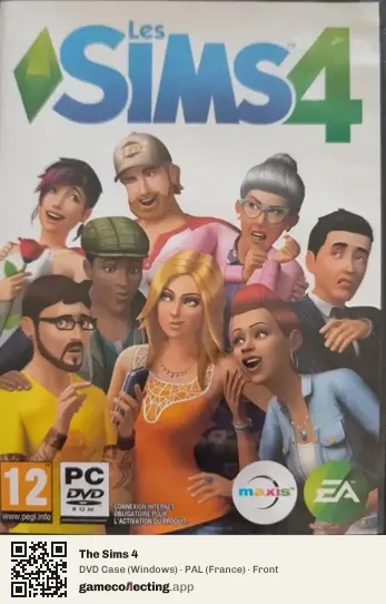 The Sims 4 Computer, France box front