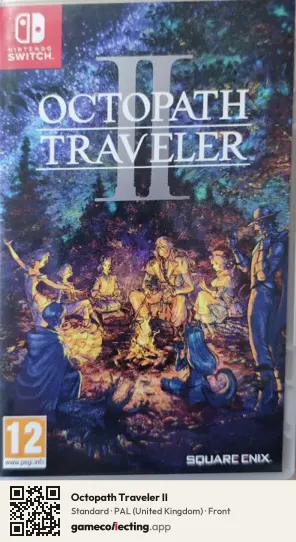 Octopath Traveler II Nintendo Switch, United Kingdom box front