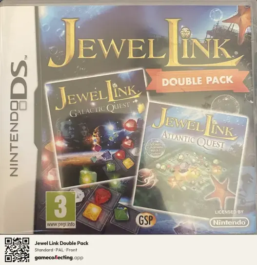 Jewel Link Double Pack Nintendo DS, PAL box front