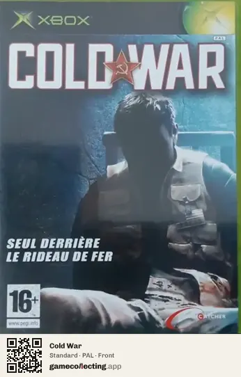 Cold War Xbox, PAL box front