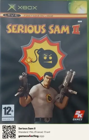 Serious Sam II Xbox, France box front