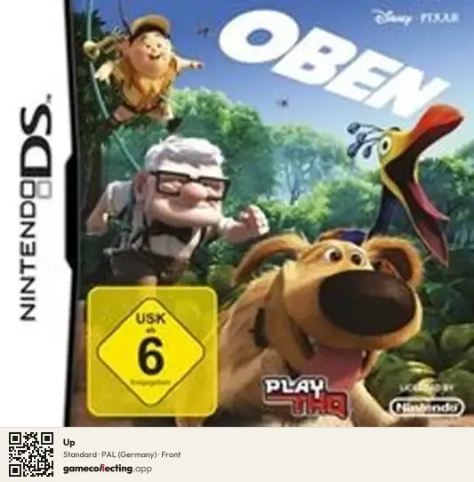 Up Nintendo DS, Germany box front