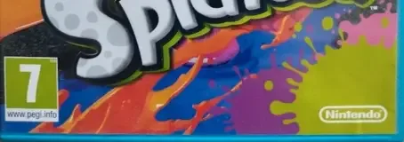Splatoon, the PEGI square on its front
