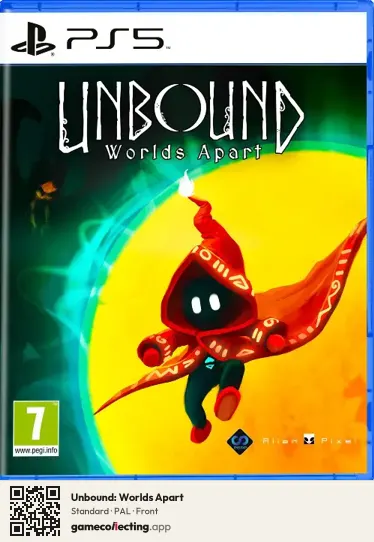 Unbound: Worlds Apart PlayStation 5, PAL box front