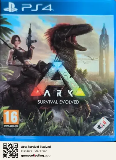 Ark: Survival Evolved PlayStation 4, PAL box front