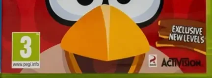 Angry Birds Trilogy, the USK square on its front