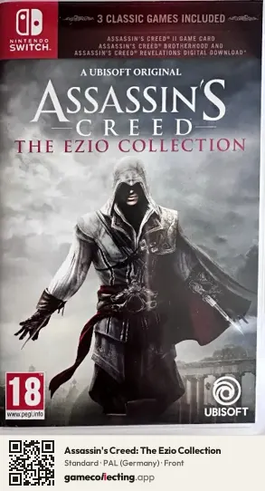 Assassin's Creed: The Ezio Collection Nintendo Switch, Germany box front
