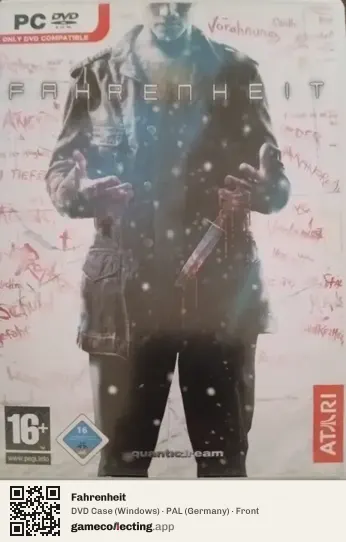Fahrenheit Computer, Germany box front