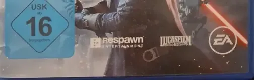 Star Wars Jedi: Fallen Order, the USK square on its front