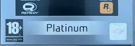 Max Payne, the PEGI square on its front