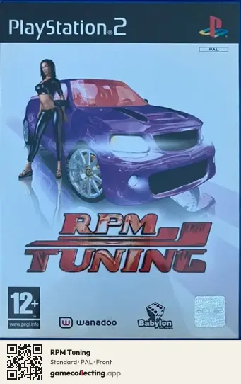 RPM Tuning PlayStation 2, PAL box front