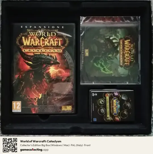 World of Warcraft: Cataclysm Computer, Italy box front