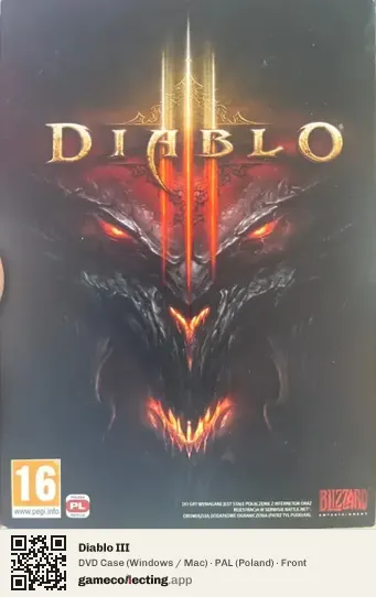 Diablo III Computer, Poland box front