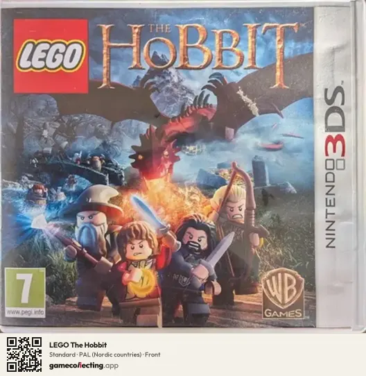 LEGO The Hobbit Nintendo 3DS, Nordic countries box front