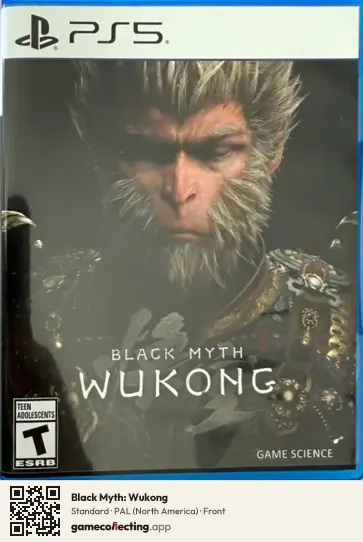 Black Myth: Wukong PlayStation 5, North America box front