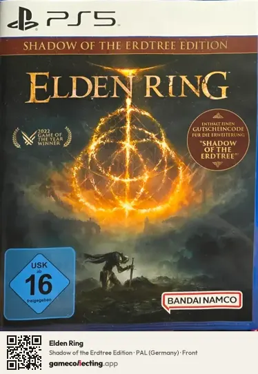 Elden Ring PlayStation 5, Germany box front