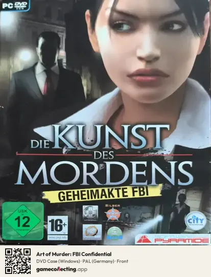 Art of Murder: FBI Confidential Computer, Germany box front