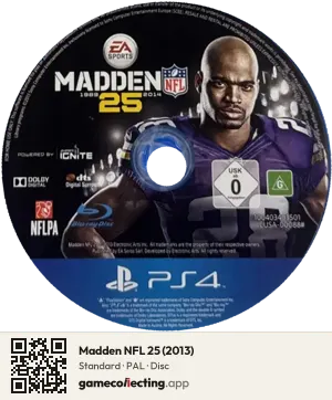 Madden NFL 25 (2013) PlayStation 4, PAL disc