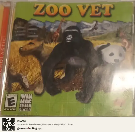 Zoo Vet Computer, NTSC box front