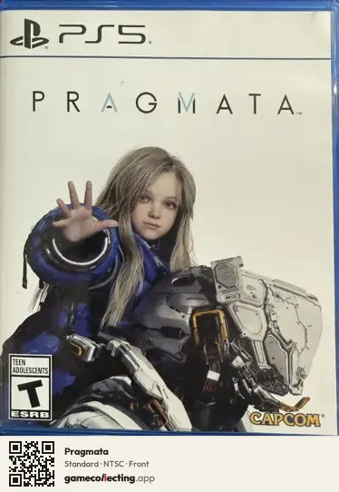 Pragmata PlayStation 5, NTSC box front