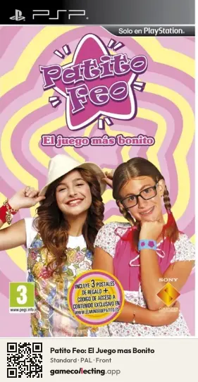 Patito Feo: El Juego mas Bonito PlayStation Portable, PAL box front