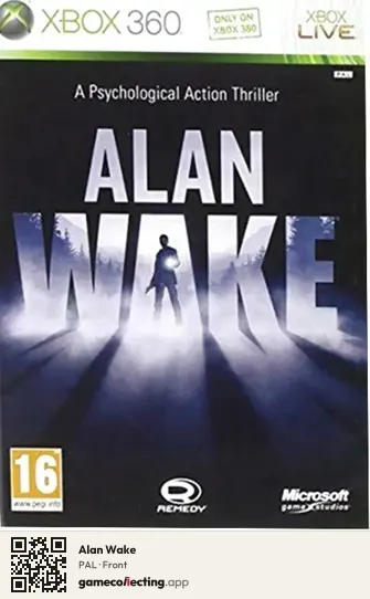 Alan Wake Xbox 360, PAL box front