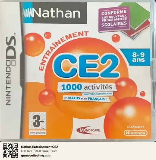 Nathan Entraînement CE2 Nintendo DS, France box front