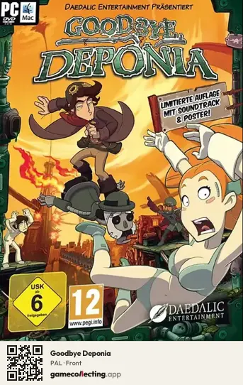 Goodbye Deponia Computer, PAL box front