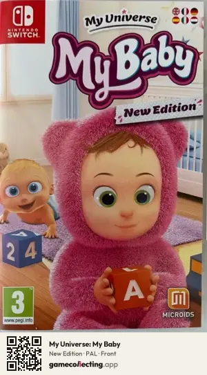 My Universe: My Baby Nintendo Switch, PAL box front
