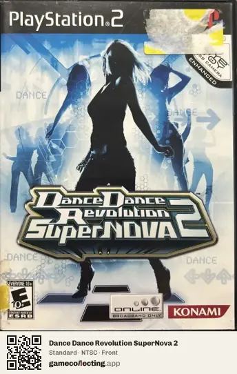 Dance Dance Revolution SuperNova 2 PlayStation 2, NTSC box front