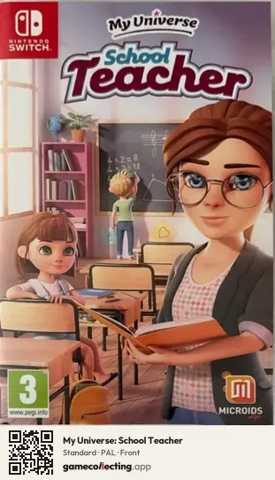My Universe: School Teacher Nintendo Switch, PAL box front
