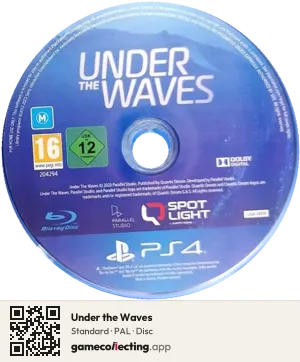 Under the Waves PlayStation 4, PAL disc