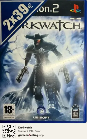 Darkwatch PlayStation 2, PAL box front