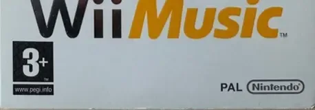 Wii Music, the PEGI square on its front