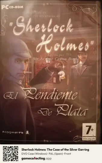 Sherlock Holmes: The Case of the Silver Earring Computer, Spain box front