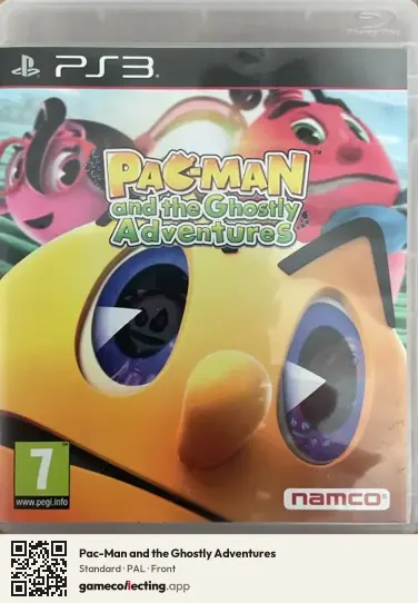 Pac-Man and the Ghostly Adventures PlayStation 3, PAL box front