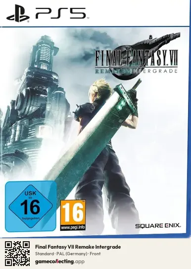 Final Fantasy VII Remake Intergrade PlayStation 5, Germany box front