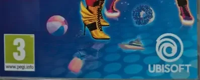 Just Dance 2020, the PEGI square on its front