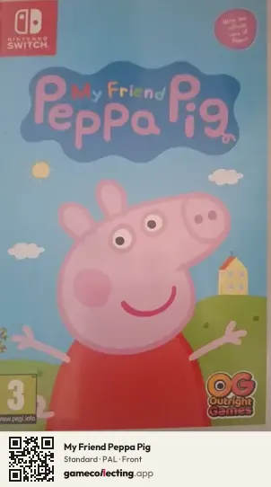 My Friend Peppa Pig Nintendo Switch, PAL box front