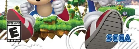 Sonic Generations, the ESRB box on its front
