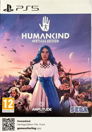 Humankind PlayStation 5, PAL box front