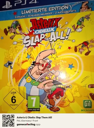 Asterix & Obelix: Slap Them All! PlayStation 4, Germany box front