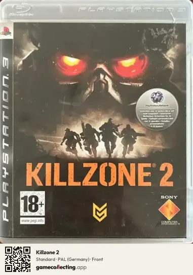 Killzone 2 PlayStation 3, Germany box front