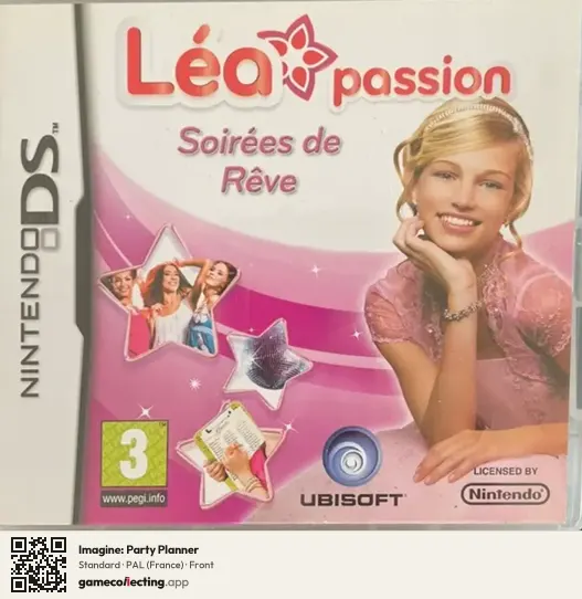 Imagine: Party Planner Nintendo DS, France box front