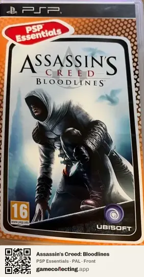 Assassin's Creed: Bloodlines PlayStation Portable, PAL box front